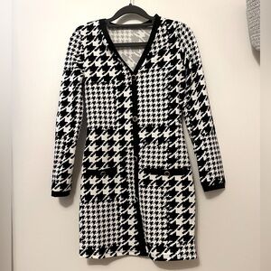 New without tags Shein houndstooth dress size petite medium